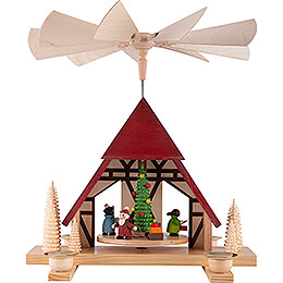 1 - Tier Pyramid  -  Children's Christmas  -  29cm / 11.4 inch