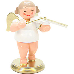 Angel White/Gold with Violin  -  6,0cm / 2 inch