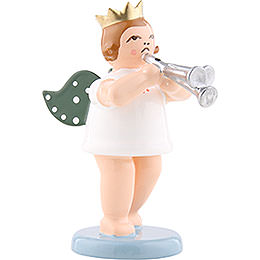 Angel with Crown and Martin's Trumpet  -  6,5cm / 2.5 inch