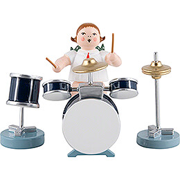 Angel with Drums  -  6,5cm / 2.6 inch