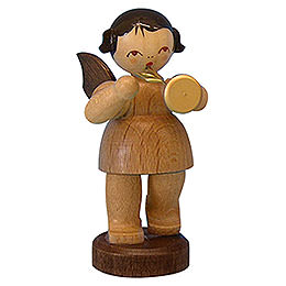 Angel with Trumpet  -  Natural Colors  -  Standing  -  6cm / 2,3 inch