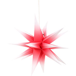 Annaberg Folded Star for Indoor Red - White  -  35cm / 13.8 inch