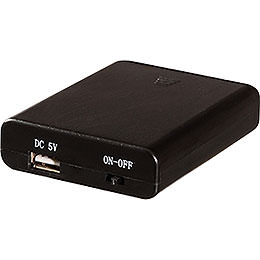 Battery Box (4xAA) without Batteries  -  3cm / 1.1 inch