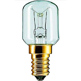 Birnenlampe klar  -  Sockel E14  -  230V/15W