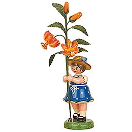 Blumenkind Mädchen Lilie  -  17cm