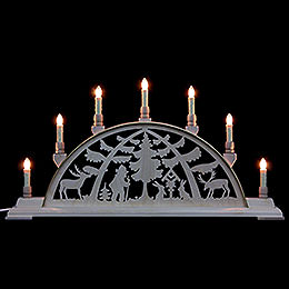 Candle Arch  -  Forest Scene  -  63x32cm / 25x13 inch