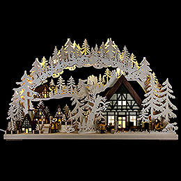Candle Arch  -  Little Village  -  72x43cm / 28.3x17 inch