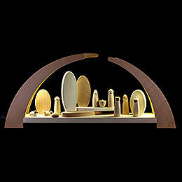 Candle Arch  -  Nativity  -  62x25cm / 24.5x10 inch