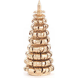 Coiled Tree without Trunk  -  Golden  -  4cm / 1.6 inch