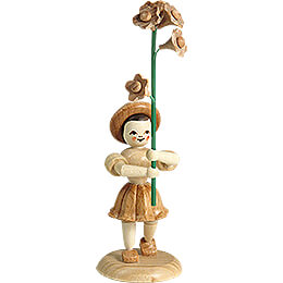 Flower Child with Forget - Me - Not  -  11,5cm / 4.5 inch