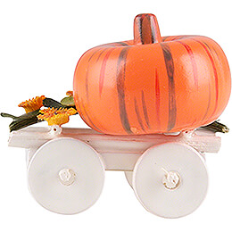 Harvest Cart with Pumpkin  -  2,4cm / 0.9 inch