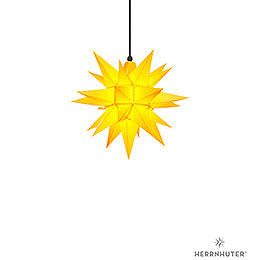 Herrnhuter Moravian Star A4 Yellow Plastic  -  40cm/16 inch