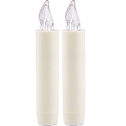LUMIX CLASSIC MINI S SuperLight, Expansion - Set white, 2 Candles, Batteries