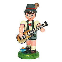 Lampionkind Junge mit Gitarre  -  8cm