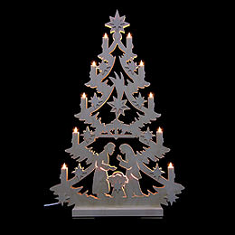 Light Triangle  -  Christmas Tree  -  70x46x5,5cm / 27x18x2 inch
