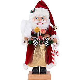 Nussknacker Weihnachtsmann mit Süßwaren  -  46,5cm