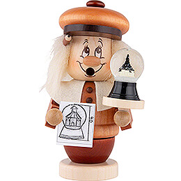 Smoker  -  Mini Gnome Snow Globe Maker  -  14cm / 5.5 inch