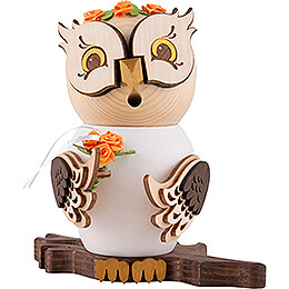 Smoker  -  Owl Bride  -  15cm / 5.9 inch