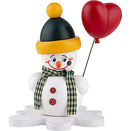 Smoker  -  Snowman Jack with Heart  -  Exclusive  -  12cm / 4.7 inch