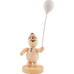 Snowman  -  Junior with Balloon  -  9cm / 3.5 inch
