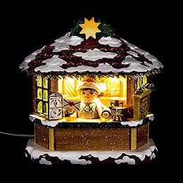Winter Children Christmas Post Office  -  10cm / 3.9 inch